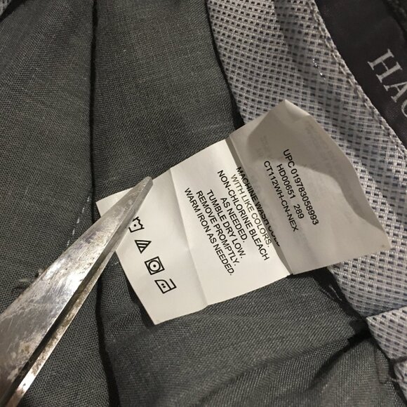 Haggar Classic Fit Dress Pants Premium Comfort Size 40x29 NWT Khaki - Picture 4 of 11